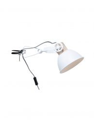 Scandinavische wandlamp met klemspot-2752W