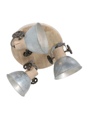 mexlite-spot-gearwood-nikkel-metaalrubberwood-ø38cm-e27-3063ni-1