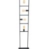 Zwart frame vloerlamp-2982ZW