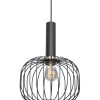 Trendy draadlamp met gouden details-3070ZW