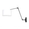 Wandlamp met verstelbare boog-8118ZW