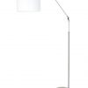 Stalen vloerlamp met knikarm-8100ST