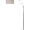 Stalen staande lamp met knikarm-8101ST