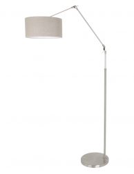Stalen staande lamp met knikarm-8101ST