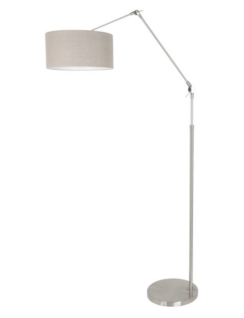 Stalen staande lamp met knikarm-8101ST