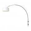 Zwarte boog wandlamp-8136ZW