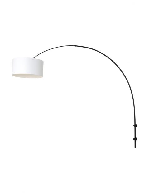Zwarte boog wandlamp-8136ZW