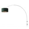 Wandlamp met velvet kap-8145ST