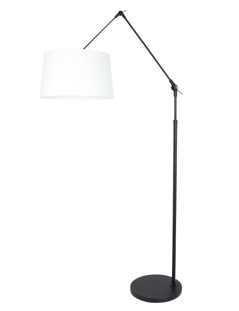Vloerlamp met knikarm-8184ZW