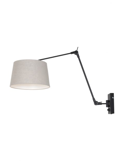 Wandlamp met tapse kap-8188ZW