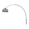 Wandlamp met rookglazen bol-8196ZW