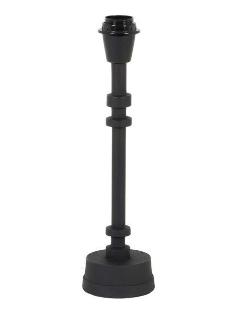 Zwart lampenvoetje-3233ZW