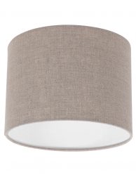 Ronde linnen lampenkap 20 cm-K3084RS