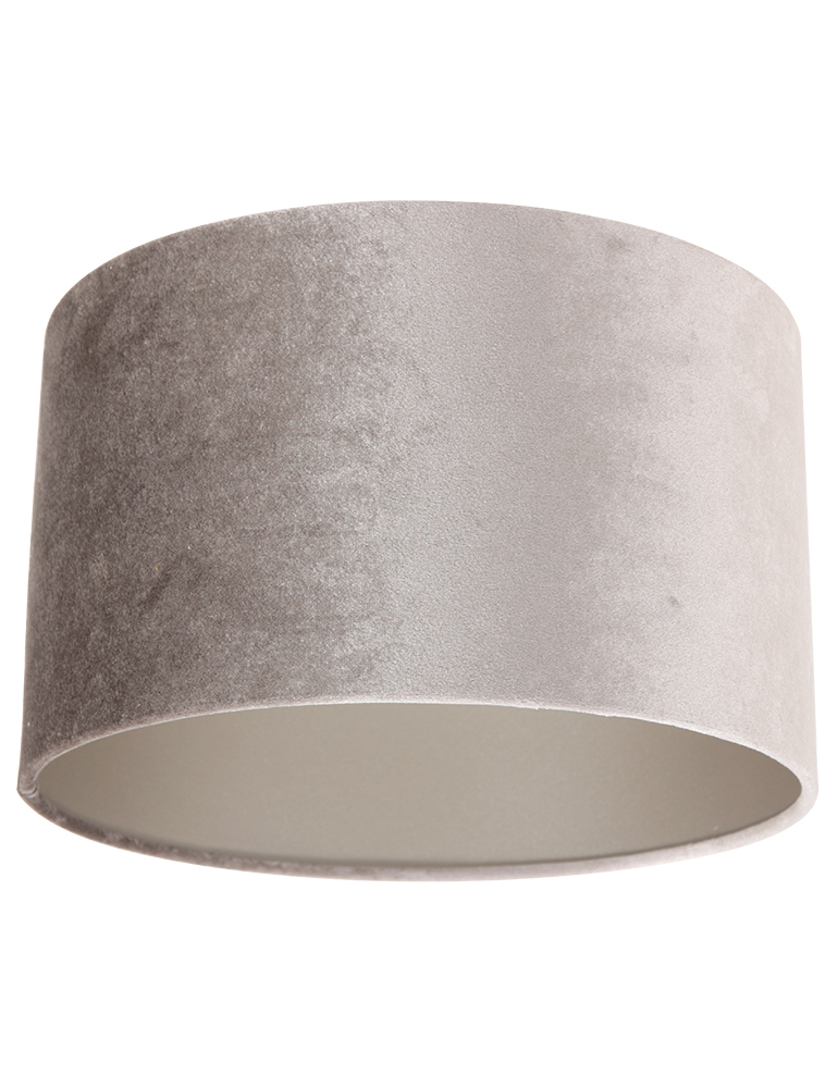 toediening schuur reservering Velvet lampenkap rond 30 cm Steinhauer Prestige Chic grijs - Directlampen.nl toediening schuur reservering Velvet lampenkap rond 30 cm Steinhauer Prestige Chic grijs - Directlampen.nl