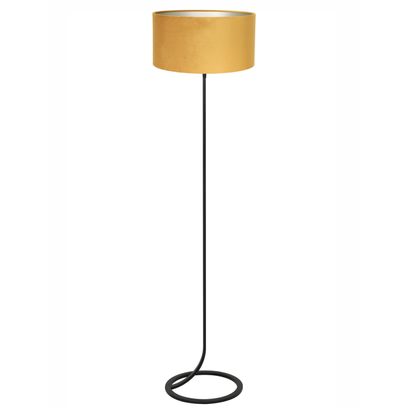 Staande okergele schemerlamp Light & Living Mavey