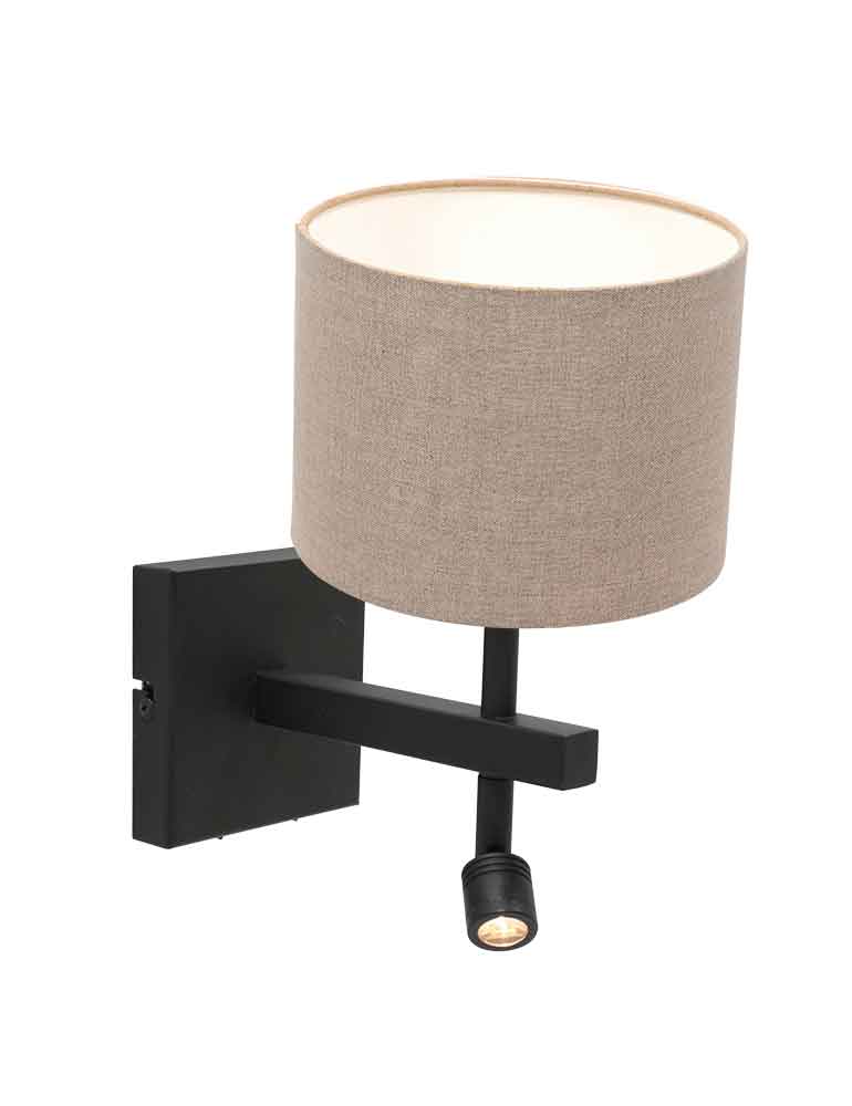 onszelf ziekenhuis Autonomie Schemerlamp wand met bruine kap Steinhauer Stang zwart - Directlampen.nl onszelf ziekenhuis Autonomie Schemerlamp wand met bruine kap Steinhauer Stang zwart - Directlampen.nl