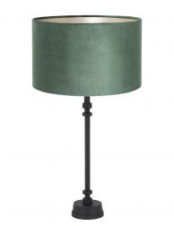Schemerlamp met groene kap-8265ZW
