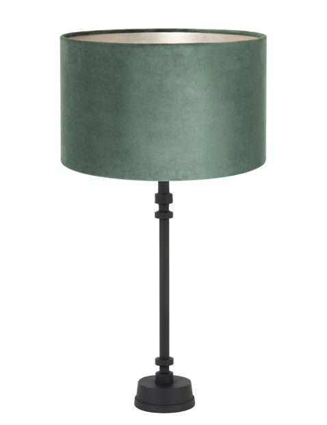 Schemerlamp met groene kap-8265ZW