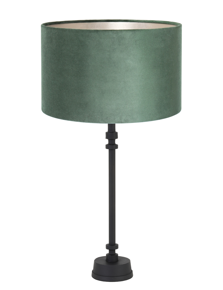 met groene kap Light & Living Howell zwart Directlampen.nl