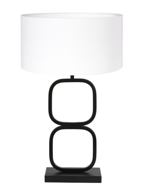 Lampvoet dubbele cirkel-8279ZW