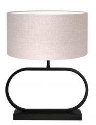 Sfeervolle tafellamp met bruine kap-8315ZW
