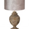 Houten vaaslamp-7070B