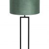 Velours groene tafellamp-7100ZW