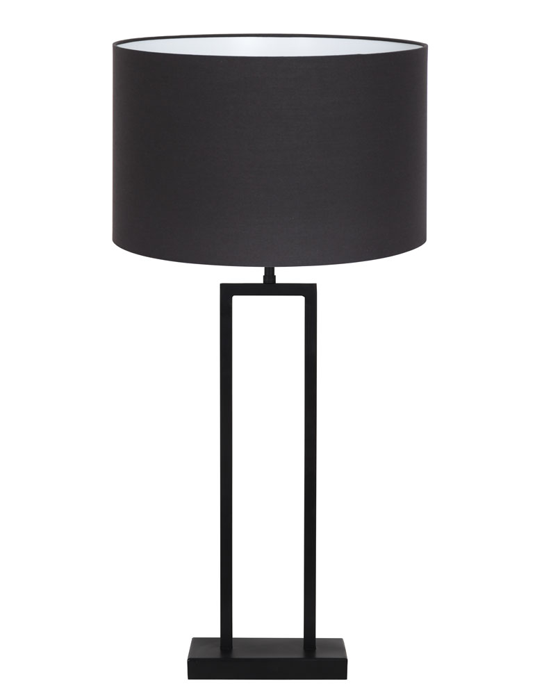 Succesvol Reductor Ritueel Moderne tafel schemerlamp Light & Living Shiva zwart - Directlampen.nl