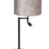 Stijlvolle schemerlamp met leeslamp-8325ZW