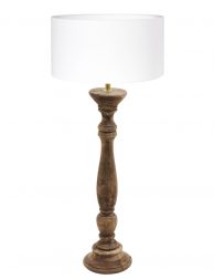 Scandinavische houten tafellamp-8354BE