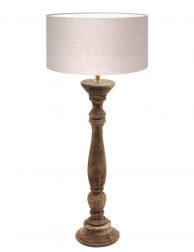 Rustiek brocante schemerlamp-8355BE