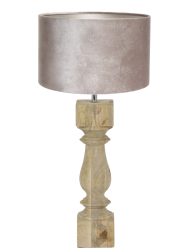 Landelijke houten schemerlamp-8360BE