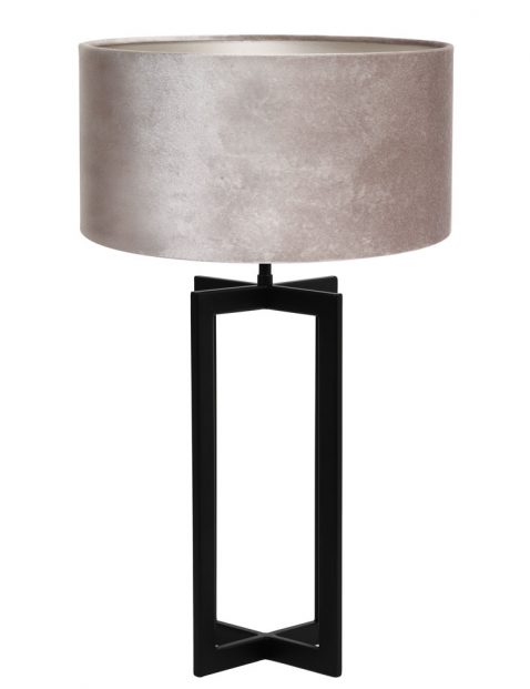 Vensterbanklamp met zwart metalen frame-8450ZW