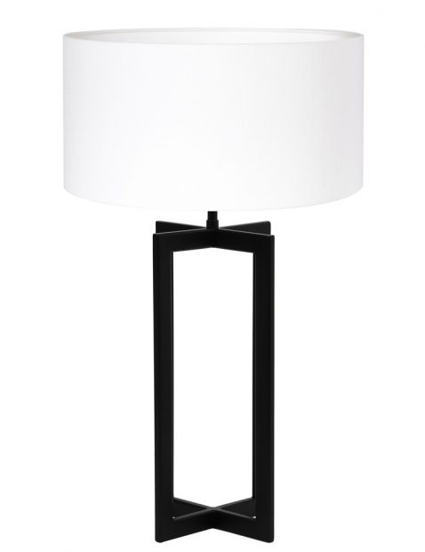 Schemertafellamp met frame-8452ZW