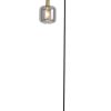 Gebogen smoke glas vloerlamp-3250ZW