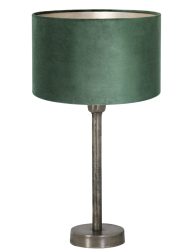 Verweerd stalen voet met groene kap-8408ST