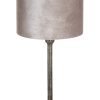 Zilverkleurige schemerlamp-8409ST