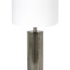 Tafellamp met witte kap-8419ZW
