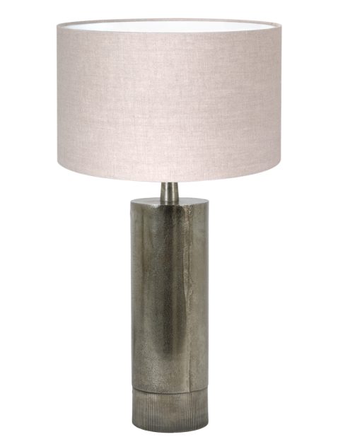 Schemerlamp met beige kap-8420ZW