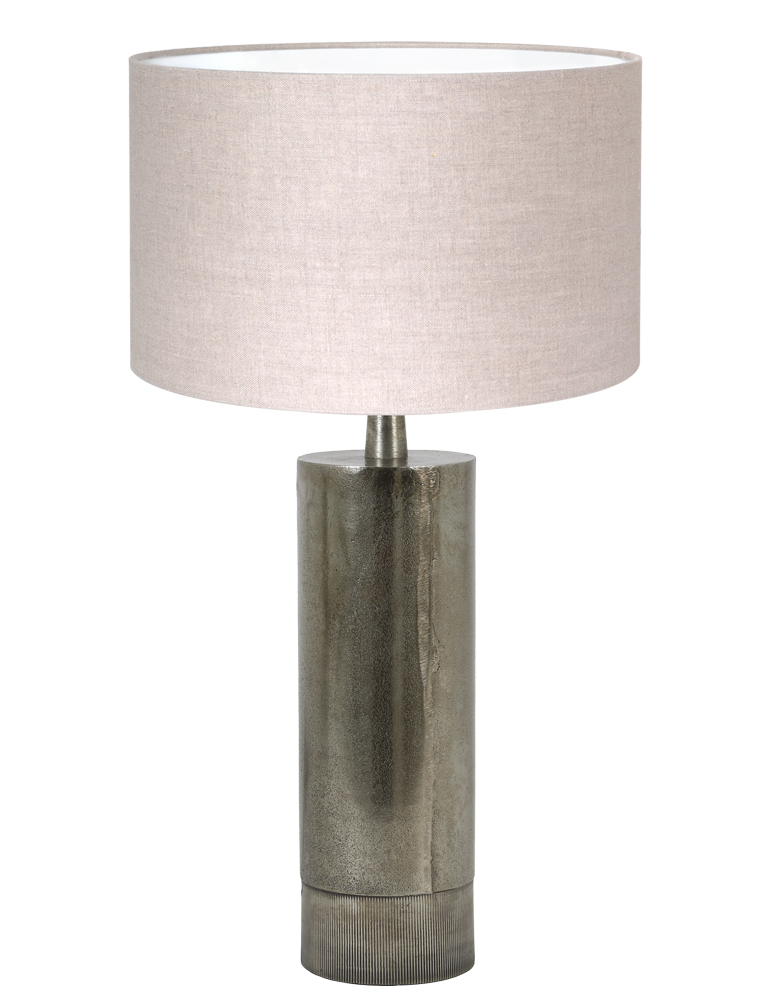 Schemerlamp met beige kap-8420ZW