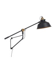 Wandlamp verstelbare arm-3092ZW