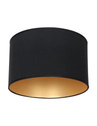 Ronde lampenkap met gouden binnenzijde-K2131SS