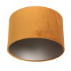 Ronde fluwelen lampenkap 30 cm-K7396KS