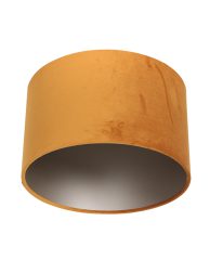 Ronde fluwelen lampenkap 30 cm-K7396KS