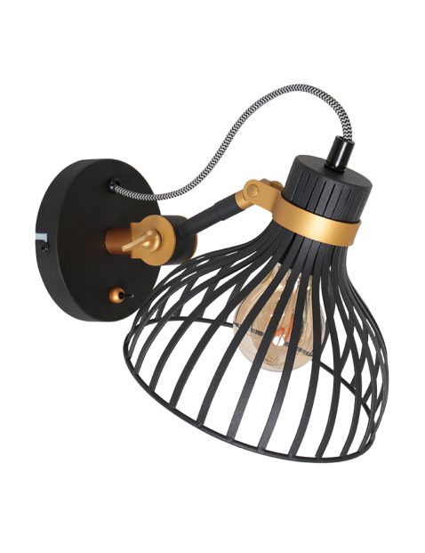 annelighting-wandlamp-dunbar-zwart-metaal-bedlampje-e27-3088zw--10