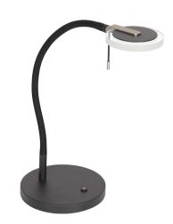 Dimbare design bureaulamp zwart - 3373ZW