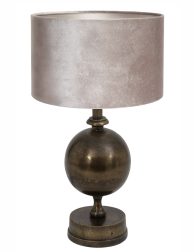 Tafel schemerlamp met kap-7002BR