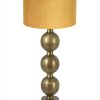 Klassieke tafellamp met okergele kap-8348GO