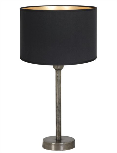Authentieke tafellamp met zwarte kap-8410ST