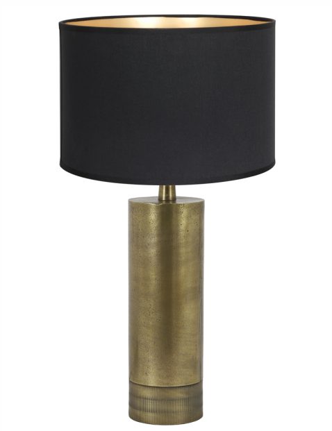 Tafellamp met zwarte kap-8417BR